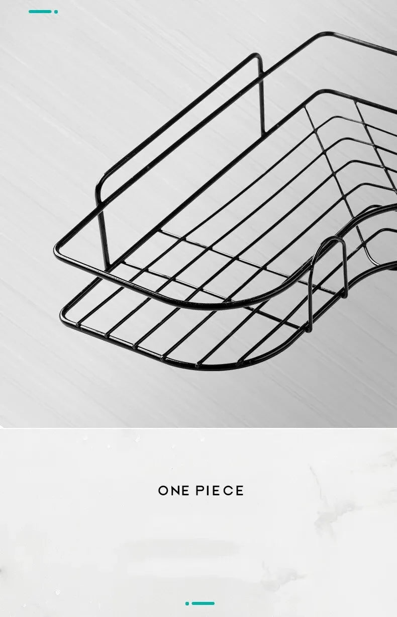 1PCS Non Perforated Bathroom, Bathroom, Triangle Shelf, Wall Mounted Toilet, Bathroom, Washbasin, Storage of Wall Supplies