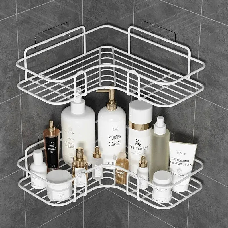 1PCS Non Perforated Bathroom, Bathroom, Triangle Shelf, Wall Mounted Toilet, Bathroom, Washbasin, Storage of Wall Supplies